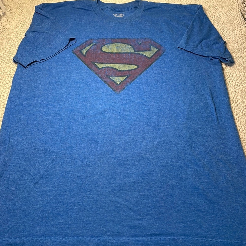 Super man mens Tshirt XL